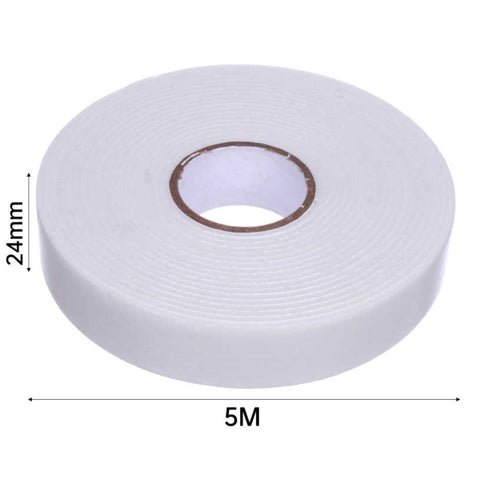 Cinta Adhesiva Doble Cara Espuma 2.4cm x 5m