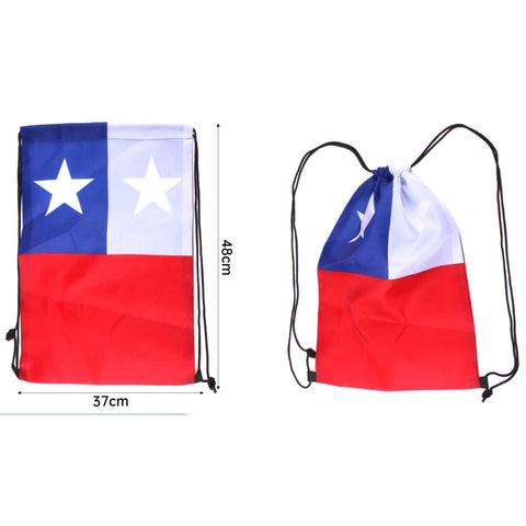 Mochila Fiesta Patrias de Chile Diseño Bandera Nacional
