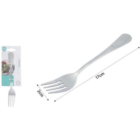 Set de 2 Tenedores 3# de Acero Inoxidable - Ideal para Comidas