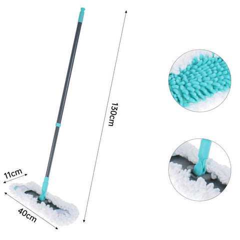 Mopa de Microfibra con Mango Extensible - Hasta 130 cm