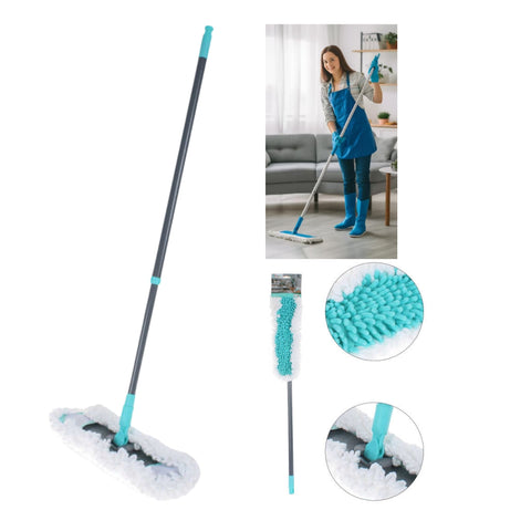 Mopa de Microfibra con Mango Extensible - Hasta 130 cm