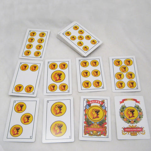 Mazo de 40 Cartas Españolas – Naipes para Truco, Escoba y Conga