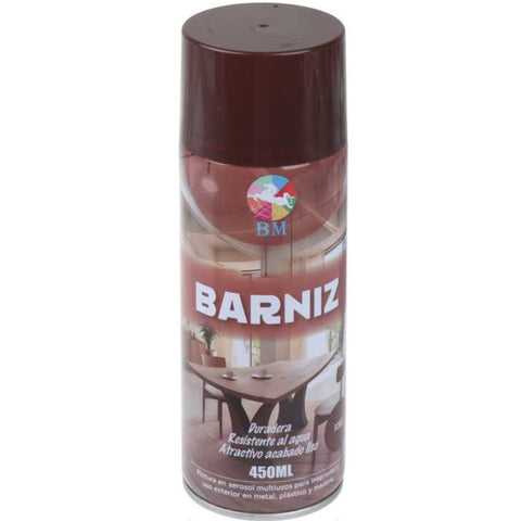 Barniz en Spray Color Roble 450 ml - Acabado Pantone 497C