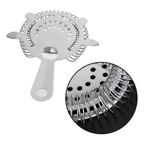 Colador de Bar Oruga para Cócteles – Acero Inoxidable 14 cm