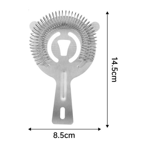 Colador de Bar Oruga para Cócteles – Acero Inoxidable 14 cm