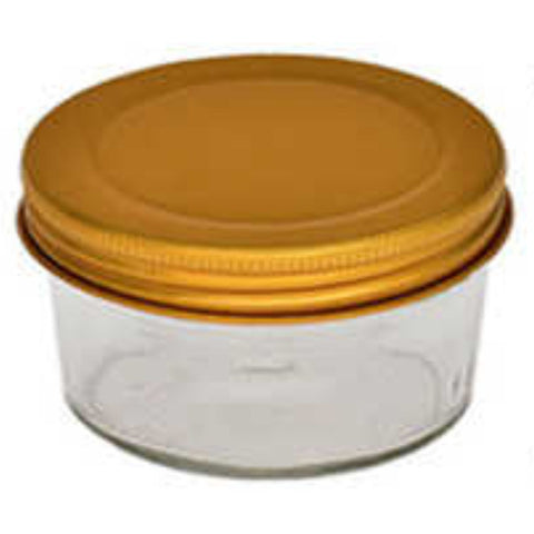 Frasco De Vidrio Con Tapa Para Velas - 100ml - Tapa Colores Variados