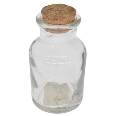 Frasco De Vidrio Con Tapa De Corcho 50ml
