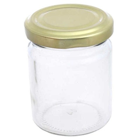 Pack 24 Frascos De Vidrio Conserveros Con Tapa Metálica 100ML - Colores Variados