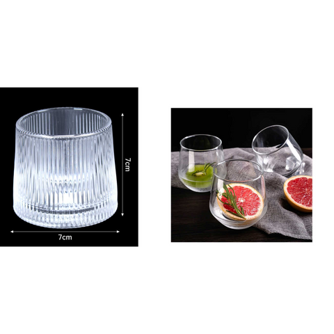 Vaso De Whisky De Vidrio 300ml