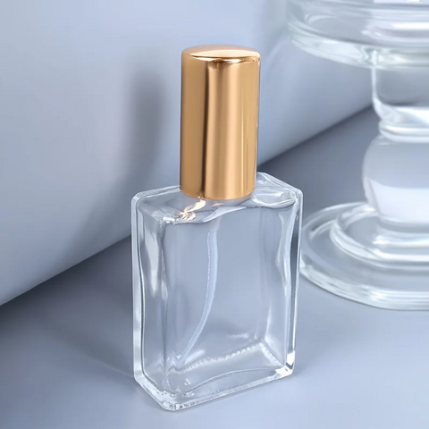 Pack de 12 Botellas de Vidrio para Perfume 100ml con Tapa Color Variado