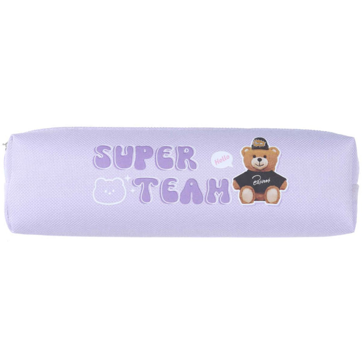 Estuche Escolar Diseño Osito Super Team