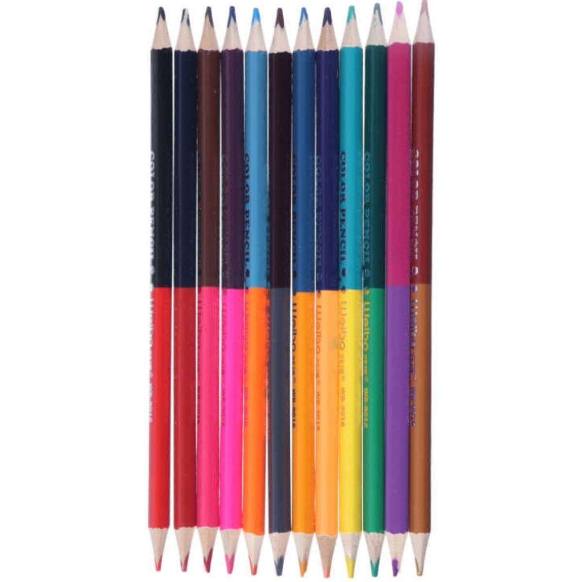 Lapices de Colores 12 Pcs Weibo