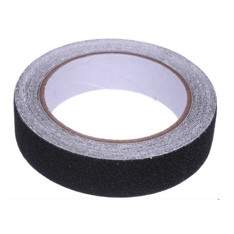 Cinta Antideslizante Negra 2.5cm x 5m - Adhesivo Fuerte para Seguridad