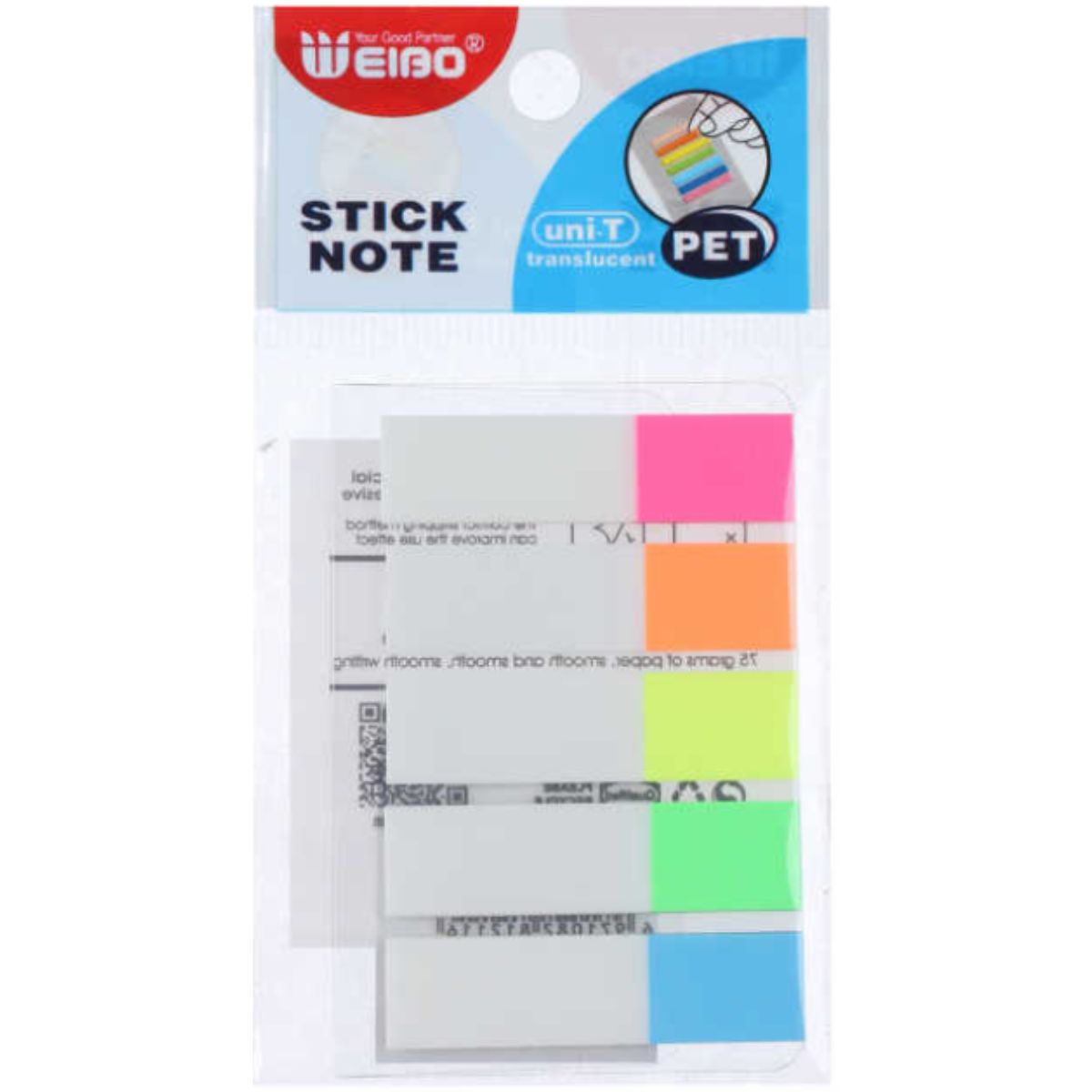 Pack 5 Notas Adhesivas Stick Notes