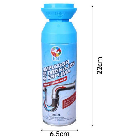 Limpiador de Drenaje en Espuma 400ml