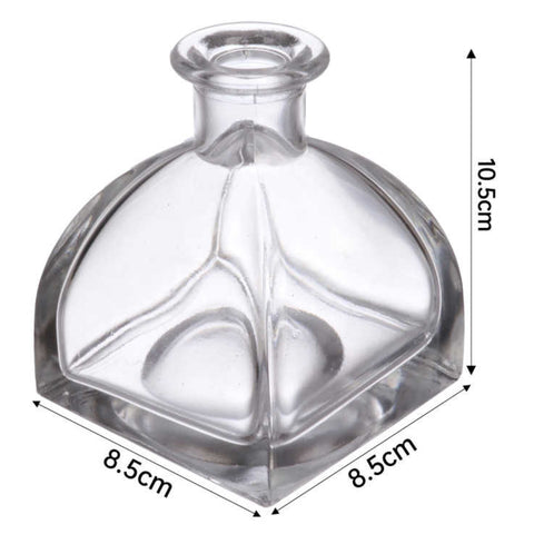 Pack 6 Frascos de Vidrio 250 ml Tipo Mongol para Difusor Mikado de Aromas