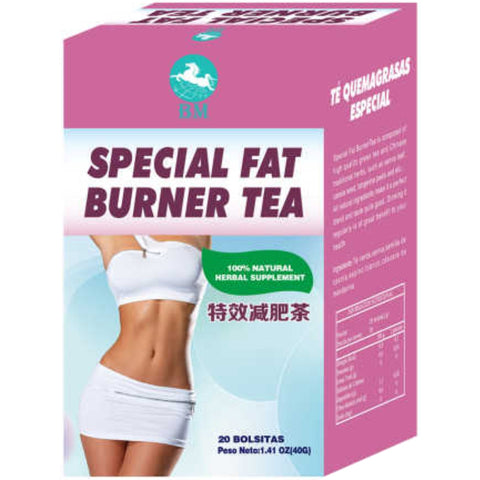 Té Extra Fuerte para Adelgazar 40g - 20 Bolsitas de 2g por Caja