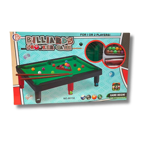 Mesa de Billar Infantil 68134 – Set de Pool con Accesorios para Niños