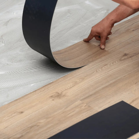 Piso Vinilico Autoadhesivo 5m2 Caja 36 Piezas Antideslizante