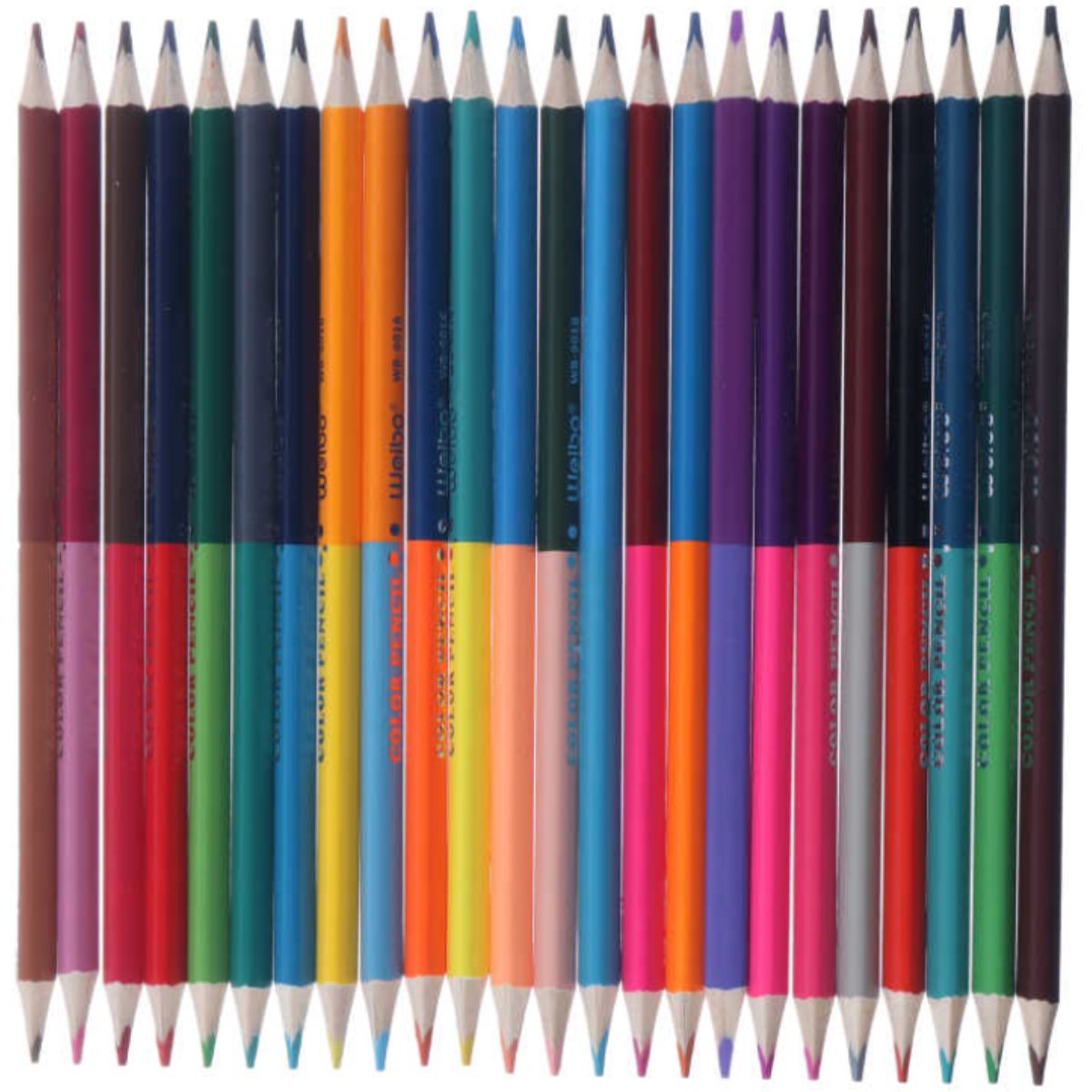 Set de Lapices 24 pcs Doble Color