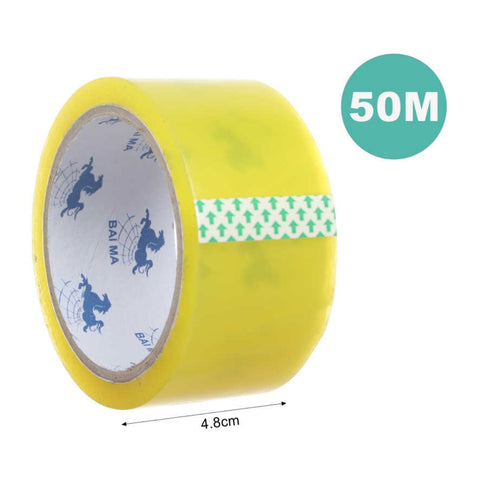 Cinta Adhesiva Transparente para Embalaje 4.8 cm x 50 m