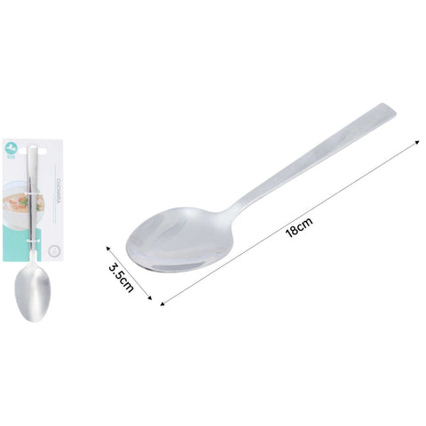 Set de 2 Cucharas para Té de Acero Inoxidable - Punta Cuadrada
