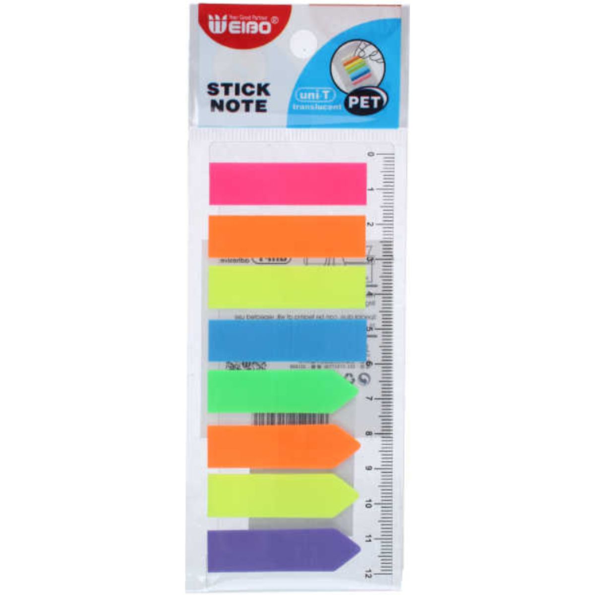 Pack 5 Notas Adhesivas Colores Stick Note