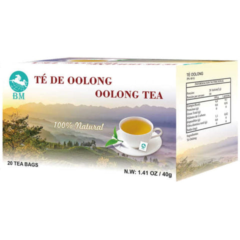 Té Oolong 40g - 20 Bolsitas de 2g por Caja