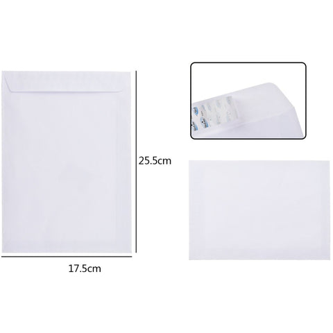 Set de 50 Sobres Blancos A5 - Elegantes y Versátiles