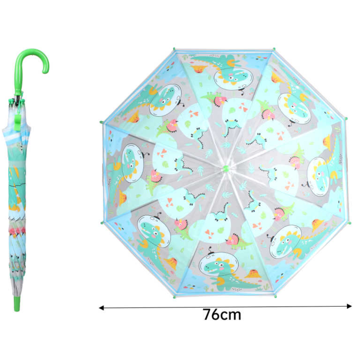 Paraguas Sombrilla Para Niños Diseños Variados 76cm