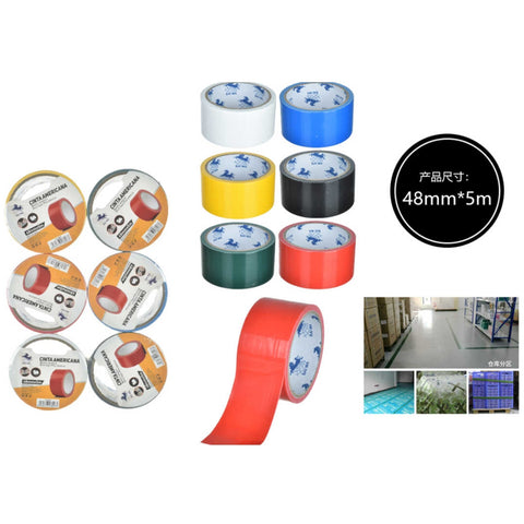 Set Cintas Tela de Colores 4.8cm x 4.5m (Pack Mixto)