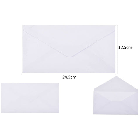 Set de 50 Sobres Triangulares para Documentos - Prácticos y Resistentes