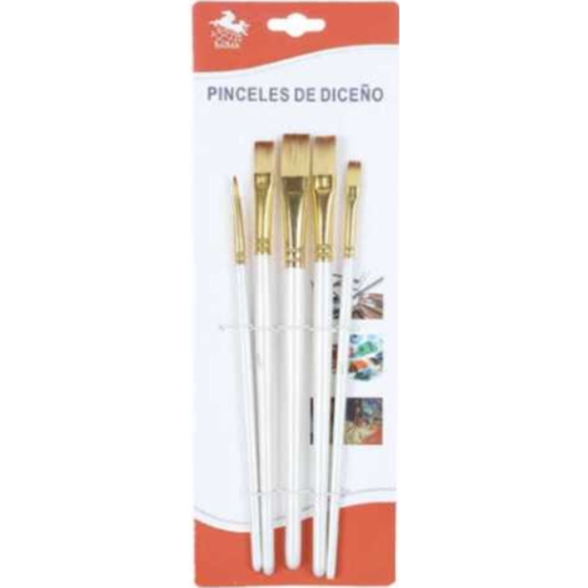 Set de 5 pinceles