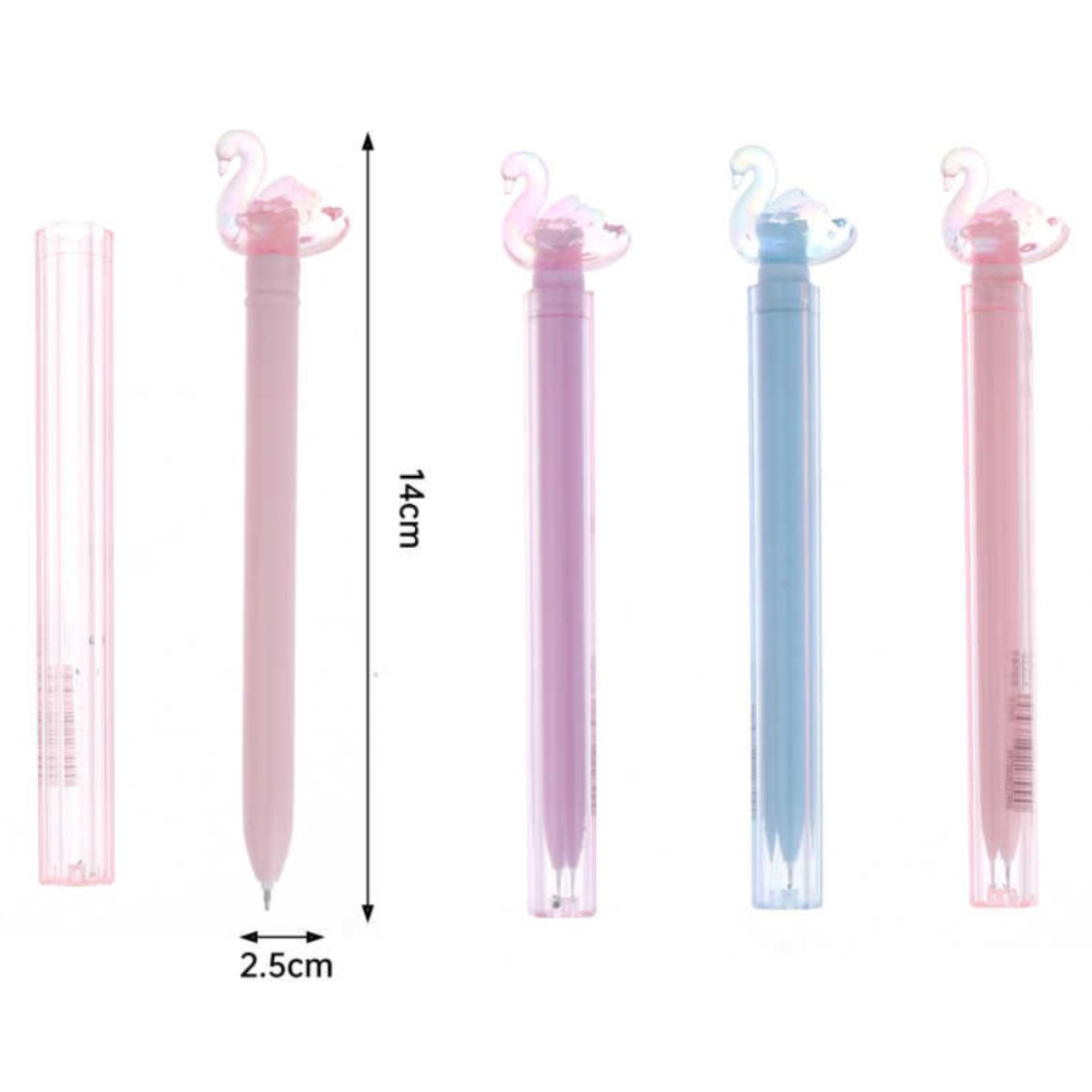 Lapicero Gel Crystal Pen Cisne 14Cm