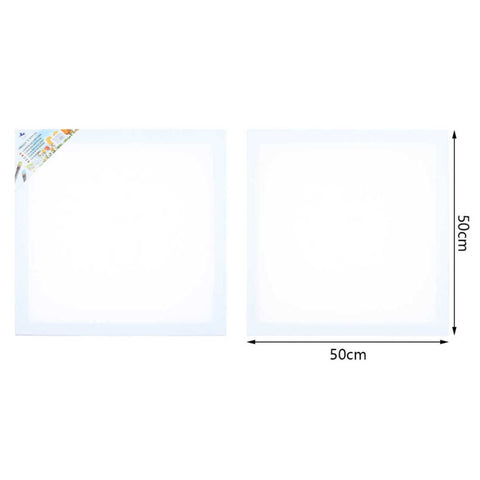Lienzo para Pintar 50x50 cm - Marco de Alta Calidad para Proyectos Artísticos