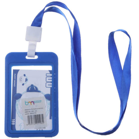 Portacredenciales con Deslizable Grande - Ideal para Tarjetas de Identificación
