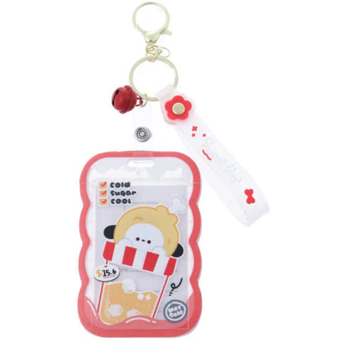 Portacredenciales Diseño Food Cute - Ideal para Tarjetas de Identificación