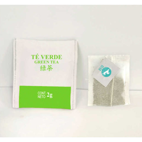 Té Verde 40g - 20 Bolsitas de 2g por Caja