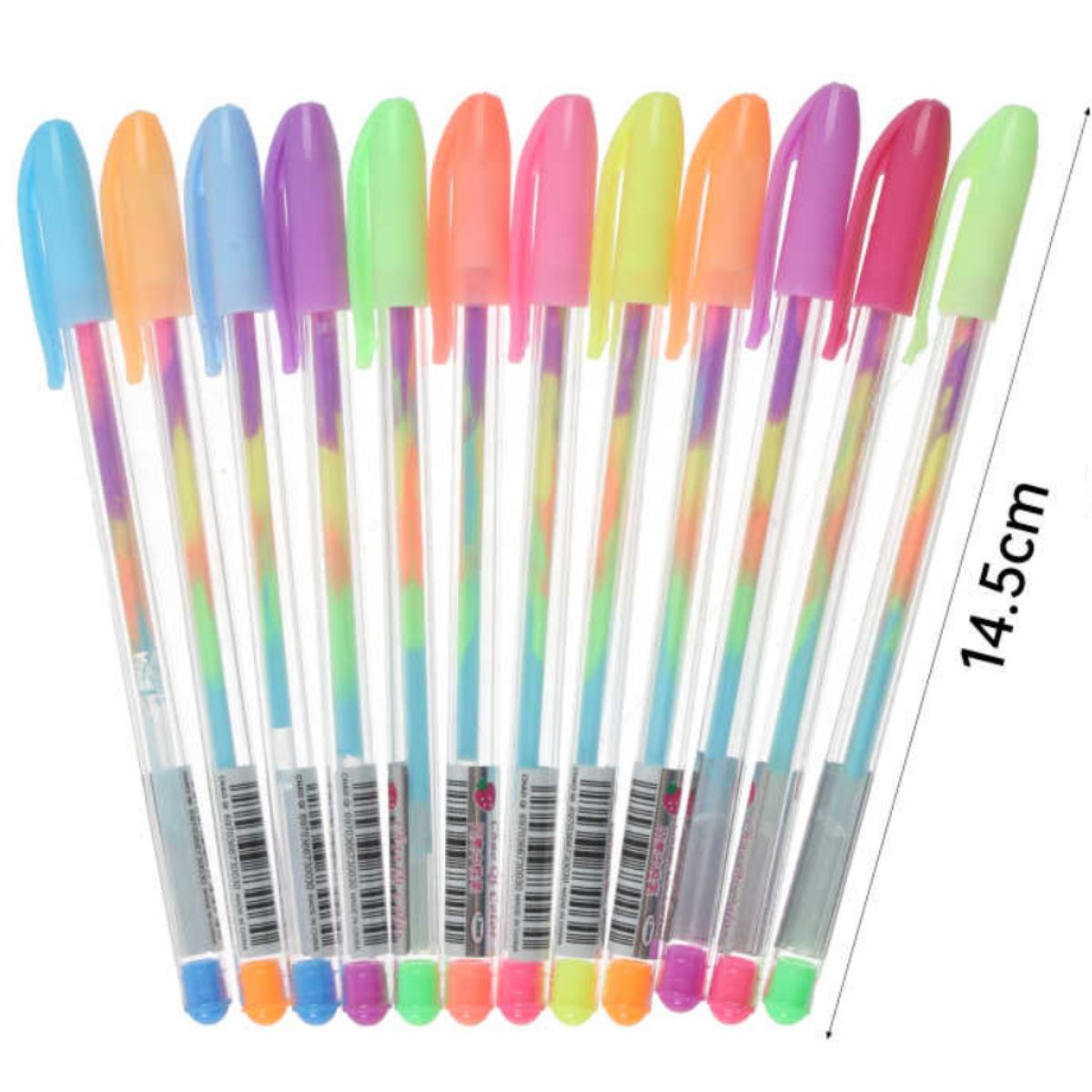 Set de 12 Lapices De Colores 14.5 Cm