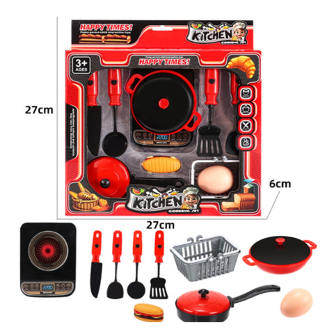 Set de Cocina Infantil Juego de Utensilios 2315A