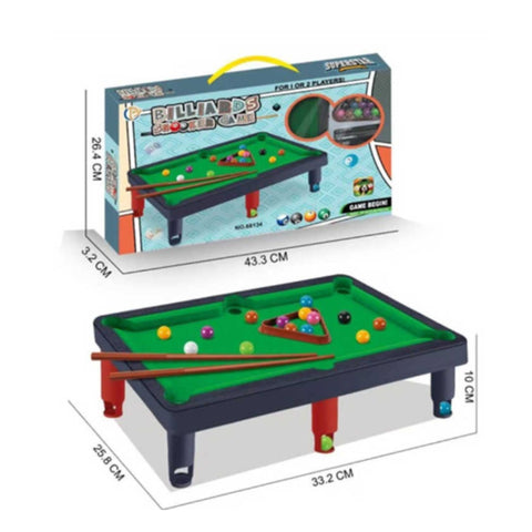 Mesa de Billar Infantil 68134 – Set de Pool con Accesorios para Niños