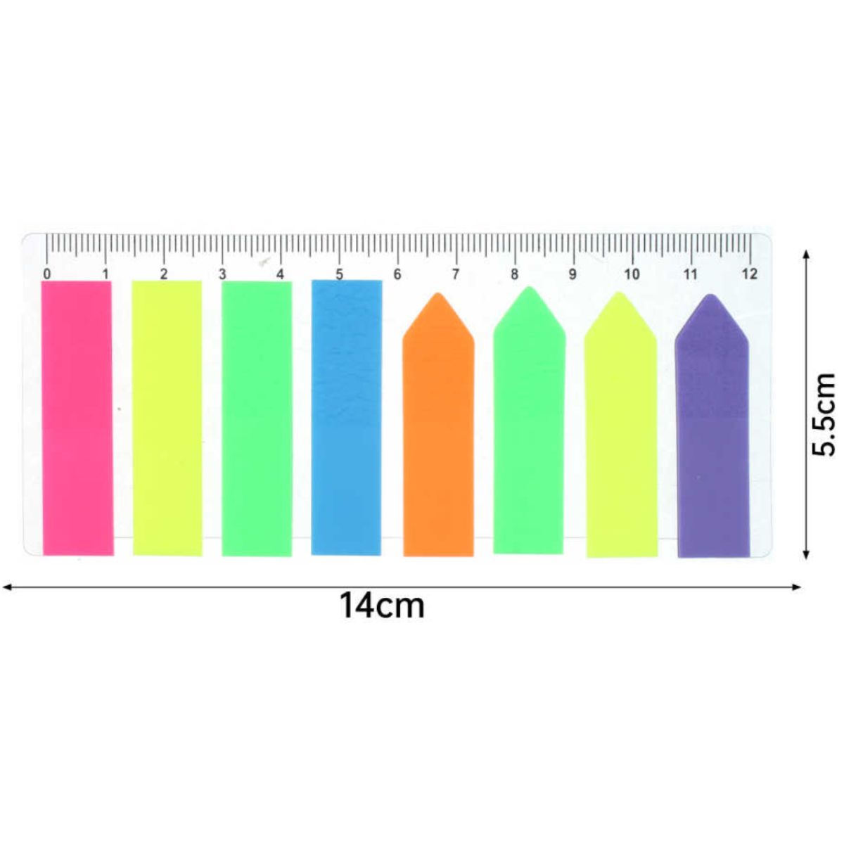 Pack 5 Notas Adhesivas Colores Stick Note