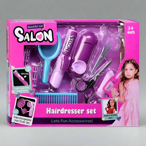 Set de Maquillaje y Peluquería para Niñas – Modelo 826B-3