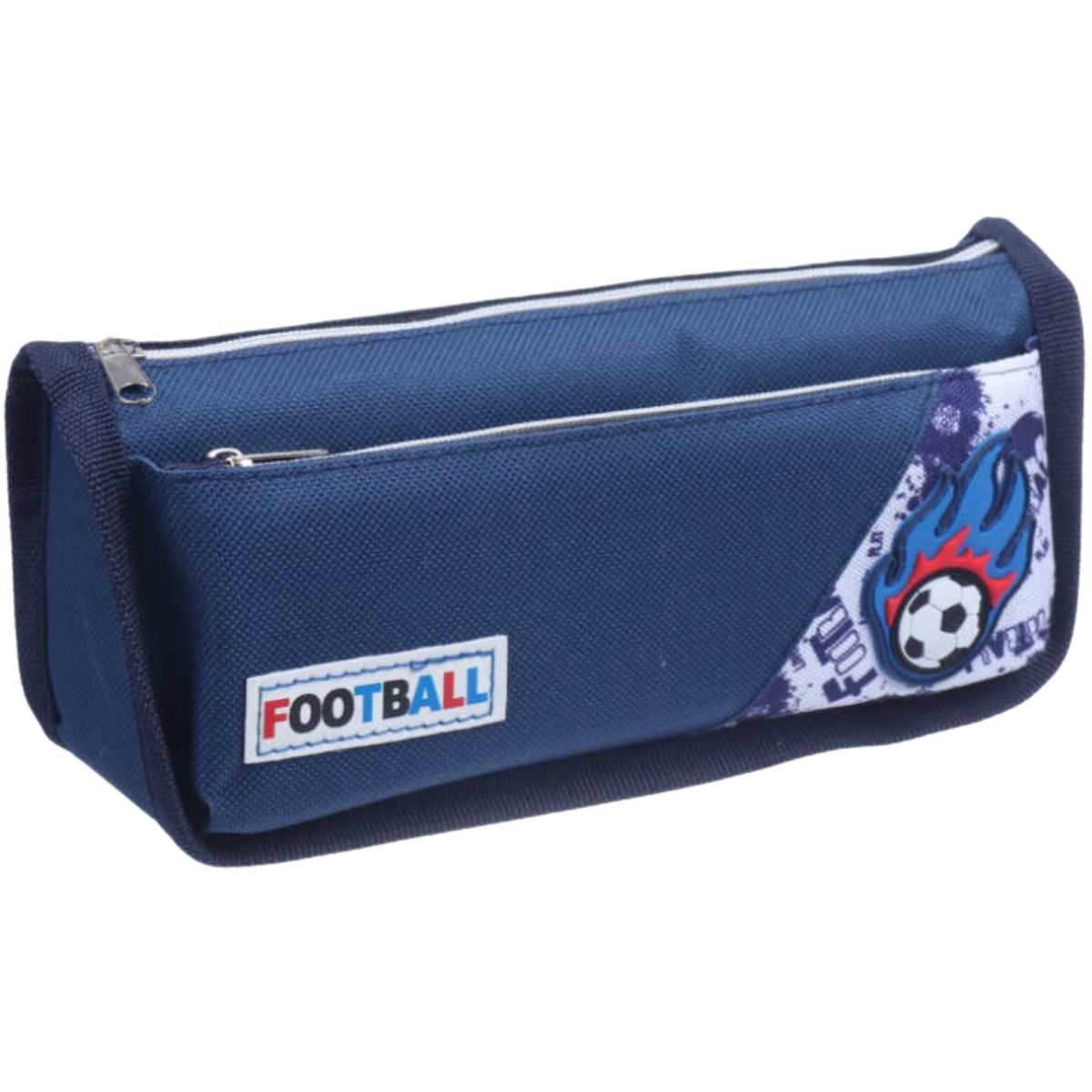 Estuche Escolar Diseño Futbol 21.5Cm