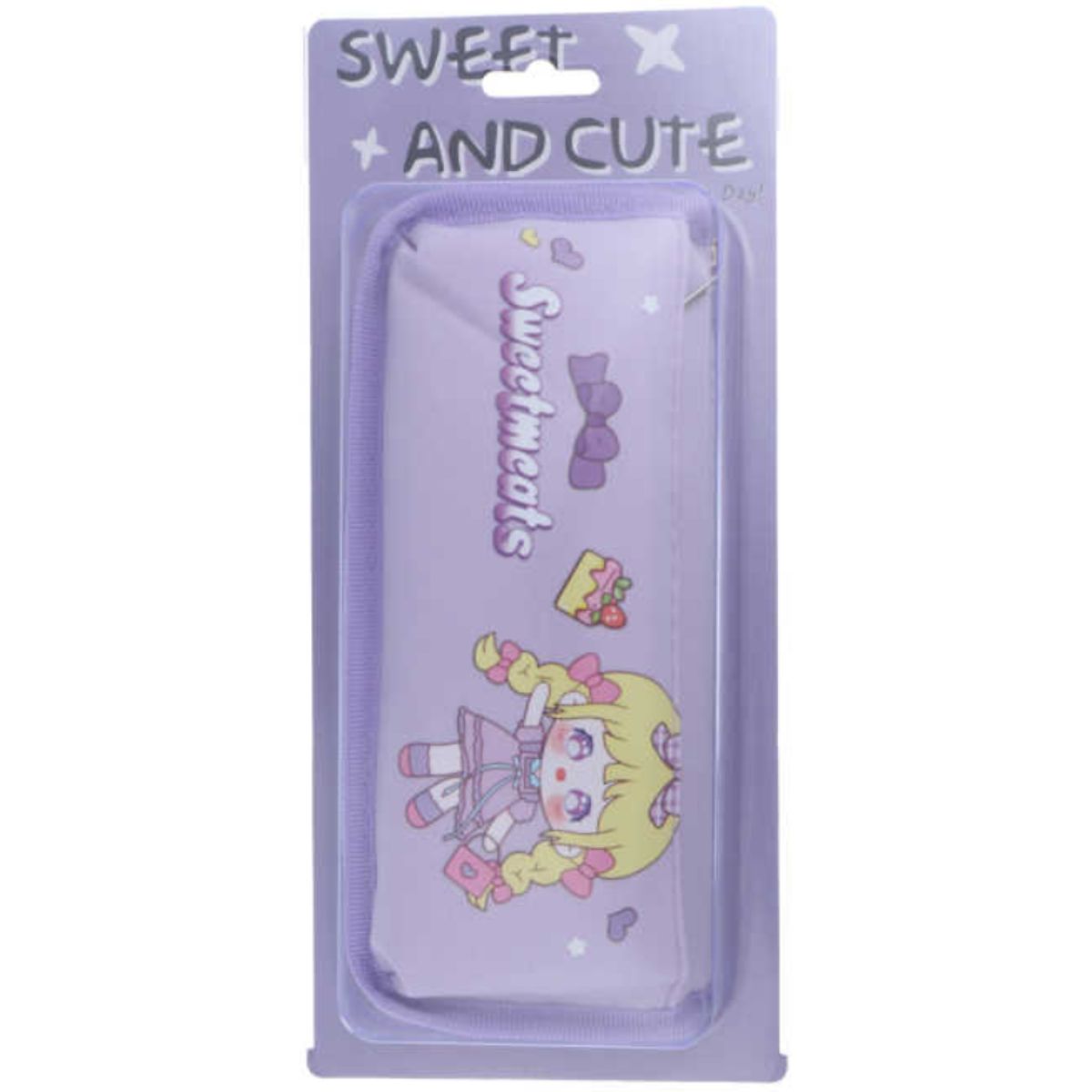 Estuche Escolar Kawai Sweetmeats Niña Dibujo