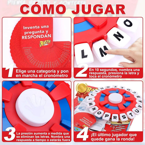Basta Piensa Rápido – Juego de Mesa en Español