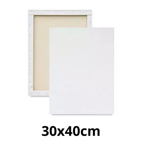 Lienzo para Pintar 30x40 cm - Marco de Madera Resistente para Arte Creativo - Bastidor Para Pintar