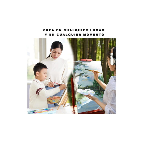 Lienzo para Pintar 50x50 cm - Marco de Alta Calidad para Proyectos Artísticos