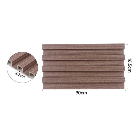 Pack 10 Panel Decorativo PVC Marmol Madera 90cm