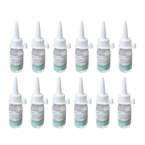 Pack x12 Silicona Líquida Transparente 30ml para Manualidades